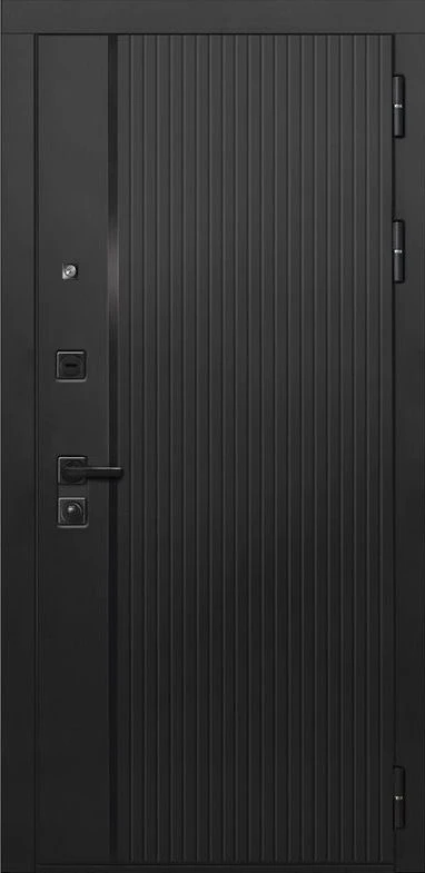 Входная дверь ДвериПРО L-45 ФЛ-790 Velutto Grigio DPRO198186 внешняя сторона