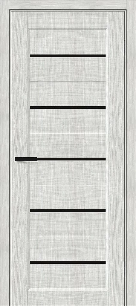 Фото Межкомнатная дверь Мода-22 Black Shine Bianco Melinga BR6398