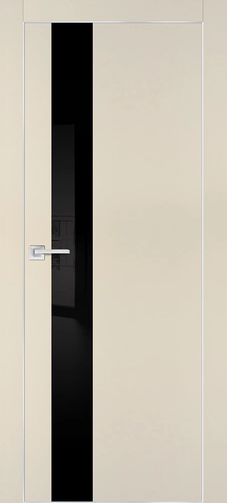 Фото Межкомнатная дверь PX-10  AL кромка с 4-х ст. Бежевый матовый