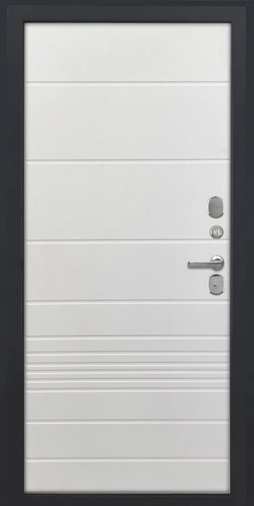 Входная дверь ДвериПРО L Термо ФЛ-700 (10мм, ясень белый) DPRO200232 внутренняя сторона