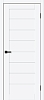 Межкомнатная дверь Браво-20 White Silk BR5498