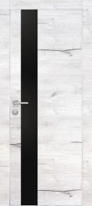 Межкомнатная дверь PX-10  AL кромка с 4-х ст. Дуб арктик
