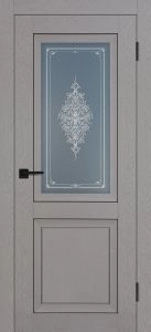 Межкомнатная дверь PST-27 серый ясень