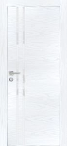 Межкомнатная дверь PX-11  AL кромка с 4-х ст. Дуб скай белый