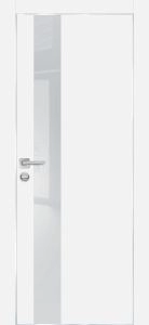 Межкомнатная дверь PX-10  AL кромка с 4-х ст. Белый